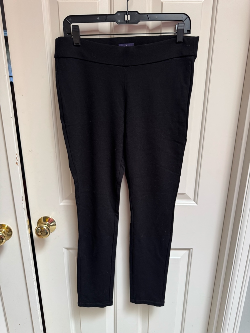 NYDJ Black Pull-On Ponte Leggings